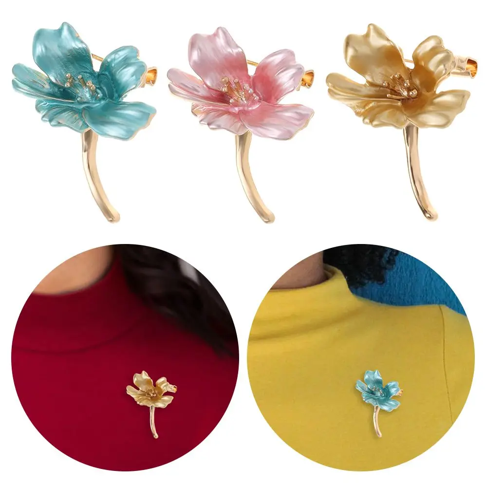 Women Fashion Modern Enamel Flower Brooch Small Copper Brooch Elegant Pin Beautiful Jewelry Gift
Women Fashion Modern Enamel Flower Brooch Small Copper Brooch Elegant Pin Beautiful Jewelry Gift