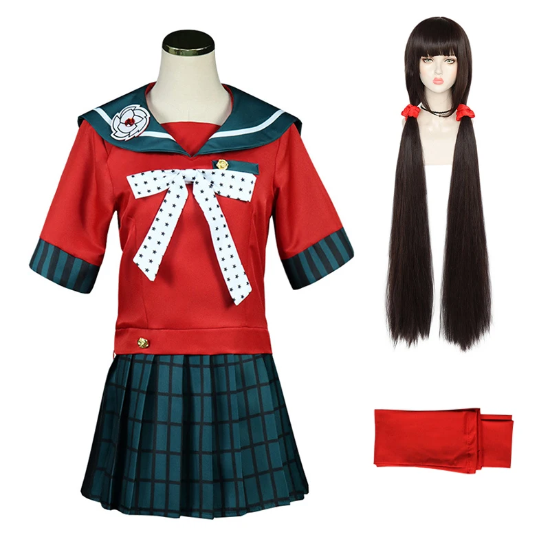 Danganronpa V3 Killing Harmony Harukawa Maki School Uniform Cosplay Costume/Wig/Socks
Danganronpa V3 Killing Harmony Harukawa Maki School Uniform Cosplay Costume/Wig/Socks