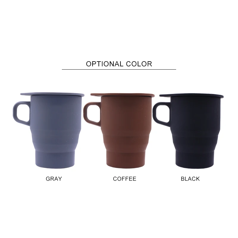 300ml Silicone Folding Water Cup With Straw Handle Travel Coffee Mugs Telescopic Drinking Ware Cups Portable Handcup With Lid
300ml Silicone Folding Water Cup With Straw Handle Travel Coffee Mugs Telescopic Drinking Ware Cups Portable Handcup With Lid