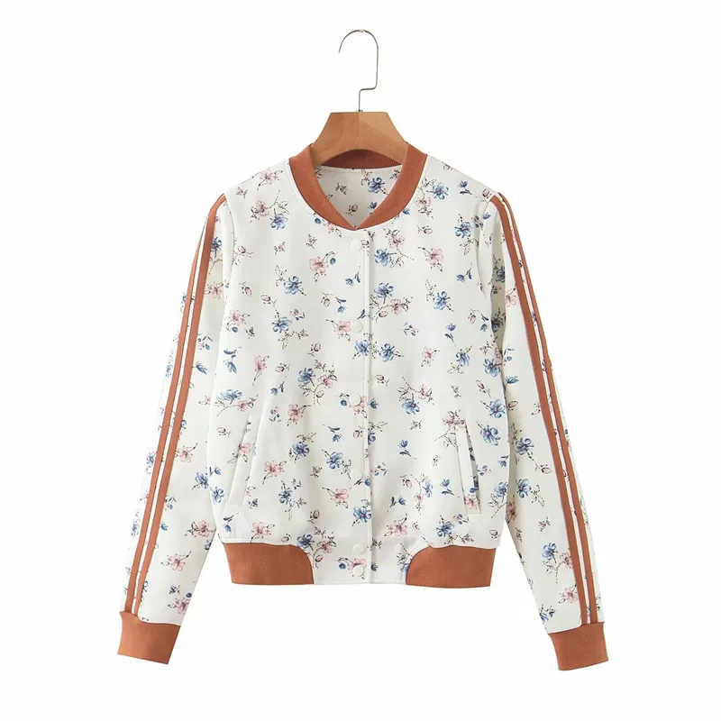 Nice women floral print single breasted summer casual jackets female stylish long sleeve patchwork jacket outwear 
Nice women floral print single breasted summer casual jackets female stylish long sleeve patchwork jacket outwear