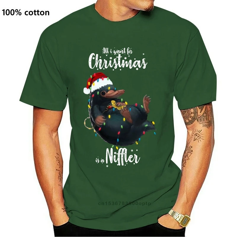 Новинка, все, что я хочу на Рождество, это футболка унисекс Niffler
Новинка, все, что я хочу на Рождество, это футболка унисекс Niffler