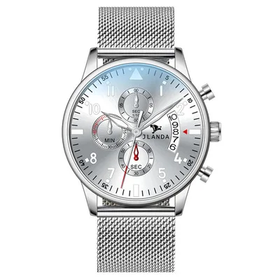 Часы мужские Кварцевые Светящиеся в деловом стиле с календарем и 6 контактами из тонкой стальной полосы
Часы мужские Кварцевые Светящиеся в деловом стиле с календарем и 6 контактами из тонкой стальной полосы