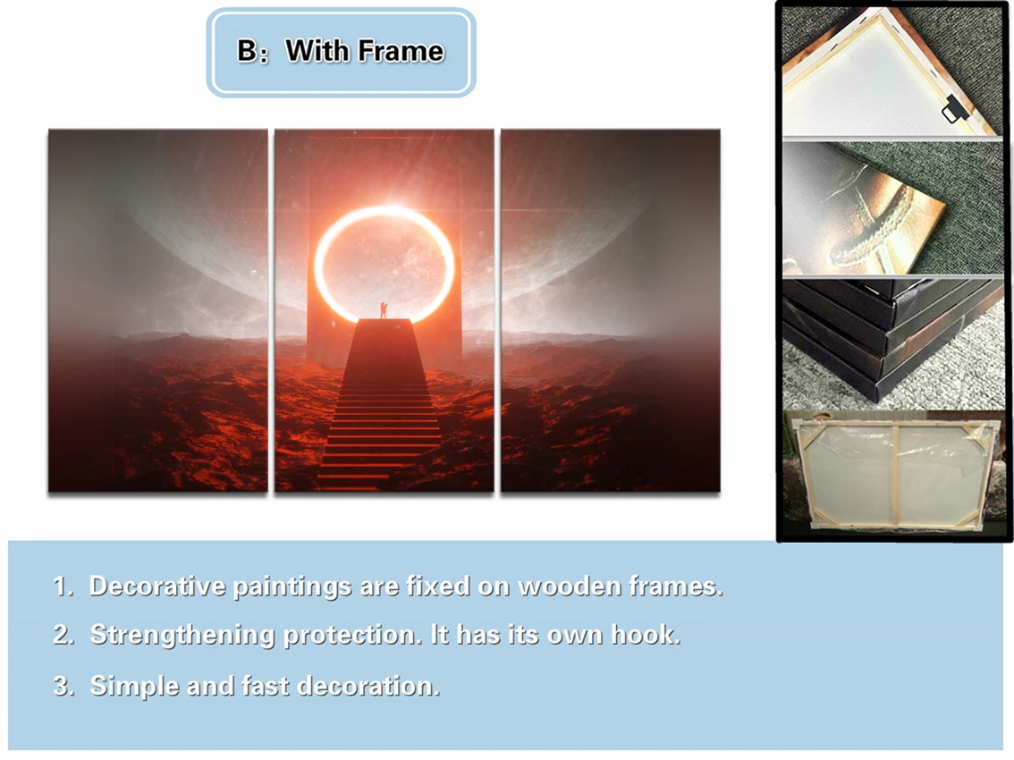 Home Decor Modular Poster 5 Panel Painting Lovers of the wall hole under the planet Poster Print Pictures Decor Wall Art Frame
Home Decor Modular Poster 5 Panel Painting Lovers of the wall hole under the planet Poster Print Pictures Decor Wall Art Frame