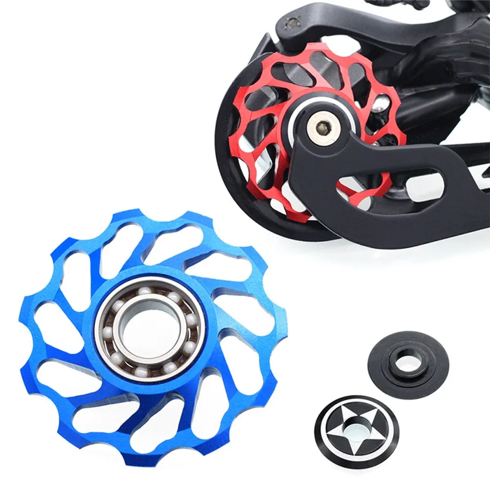 MTB Bike 11T Rear Derailleur Jockey Wheel With Sealed Ceramics Pulley Roller Idler Bearing 4 5 6mm Compatible Road Bicycle Parts
MTB Bike 11T Rear Derailleur Jockey Wheel With Sealed Ceramics Pulley Roller Idler Bearing 4 5 6mm Compatible Road Bicycle Parts