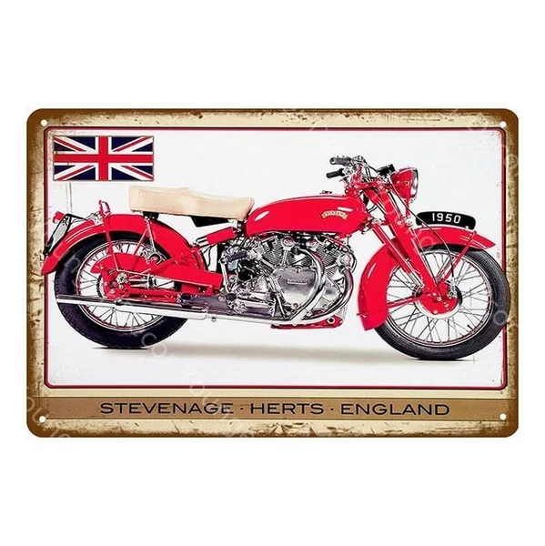 American England Classics Motorcycles Metal Signs Vintage Wall Poster For Pub Bar Garage Club Home Decor Art Sticker YI-005
American England Classics Motorcycles Metal Signs Vintage Wall Poster For Pub Bar Garage Club Home Decor Art Sticker YI-005