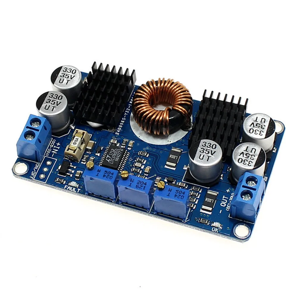 DCDC LTC3780 Automatic Lifting Voltage Solar Vehicle Constant Voltage Constant Current Power Supply Module Super Book Type
DCDC LTC3780 Automatic Lifting Voltage Solar Vehicle Constant Voltage Constant Current Power Supply Module Super Book Type