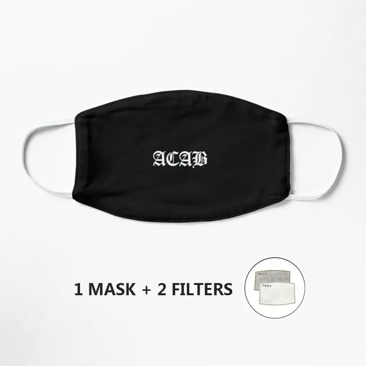ACAB Print Mask Pm2.5 Anti-pollution Bike Mask Breathable Mouth Mascarilla Masque Pollution
ACAB Print Mask Pm2.5 Anti-pollution Bike Mask Breathable Mouth Mascarilla Masque Pollution