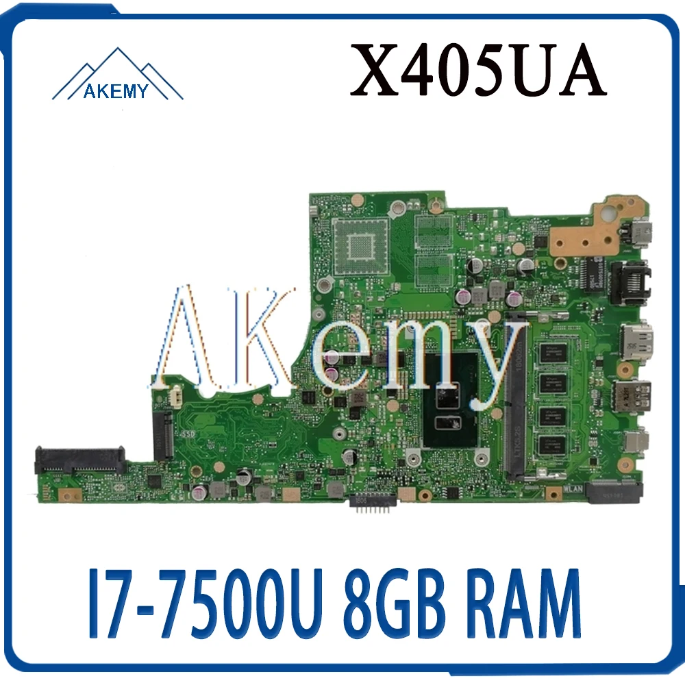 Akemy X405UA для For Asus X405U X405UN X405UR X405URR X405URP X405UQ X405UF Laotop материнская плата X405UA материнская плата с I7-7500U 8 Гб RAM
Akemy X405UA для For Asus X405U X405UN X405UR X405URR X405URP X405UQ X405UF Laotop материнская плата X405UA материнская плата с I7-7500U 8 Гб RAM