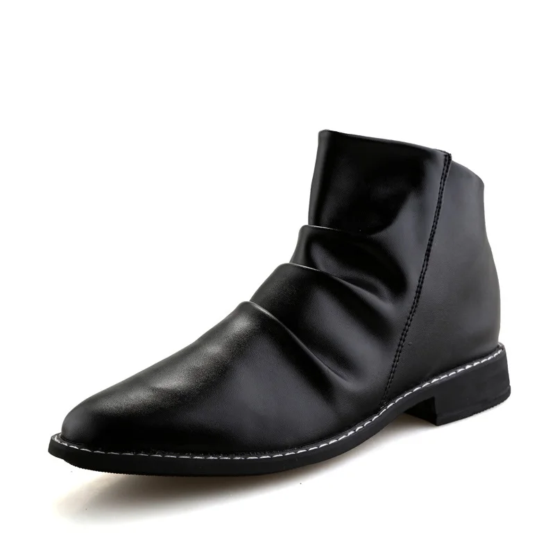 Hot 2018 Fashion Men Shoes Spring Autumn Ankle Boots Pointed Toe Men Comfortable Shoes Men Casual Male Martin Boots Winter
Hot 2018 Fashion Men Shoes Spring Autumn Ankle Boots Pointed Toe Men Comfortable Shoes Men Casual Male Martin Boots Winter