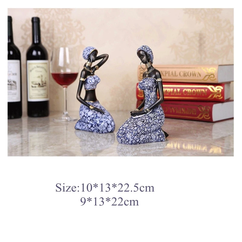 Resin African Girl Character Home Decoration Ornaments Living Room Bookshelf Furnishings Modern Creative Crafts
Resin African Girl Character Home Decoration Ornaments Living Room Bookshelf Furnishings Modern Creative Crafts