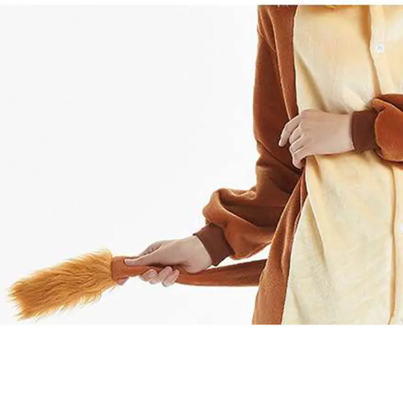 Lion Animal Cartoon Pajamas Onesies Unisex Flannel Hooded Warm Winter One-Piece Sleepwear Christmas Halloween Cosplay Costume
Lion Animal Cartoon Pajamas Onesies Unisex Flannel Hooded Warm Winter One-Piece Sleepwear Christmas Halloween Cosplay Costume
