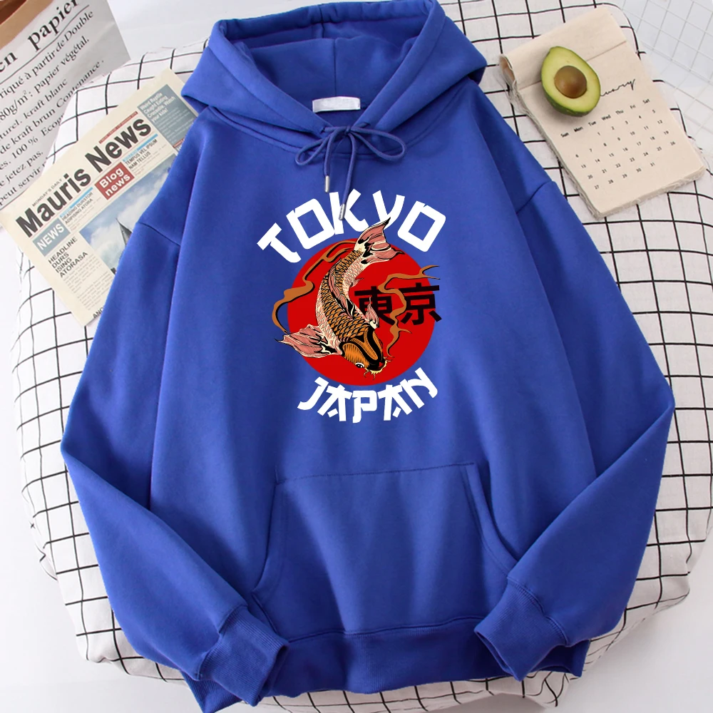 Tokyo Koi Fish Printing Women Hoody Fashion Loose Warm Sweatshirt Hip Hop Fleece Hooded Autumn O-Neck Pullovers Tops Unisex
Tokyo Koi Fish Printing Women Hoody Fashion Loose Warm Sweatshirt Hip Hop Fleece Hooded Autumn O-Neck Pullovers Tops Unisex