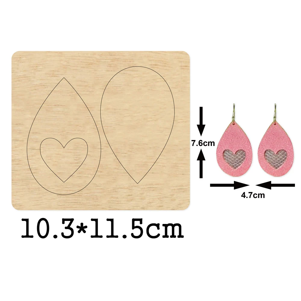 Water Drop Fan-shaped Earrings Cutting Wood Dies 2020 New Die Cut&Wooden Dies Fit Common Die Cutting Machines on the Market
Water Drop Fan-shaped Earrings Cutting Wood Dies 2020 New Die Cut&Wooden Dies Fit Common Die Cutting Machines on the Market