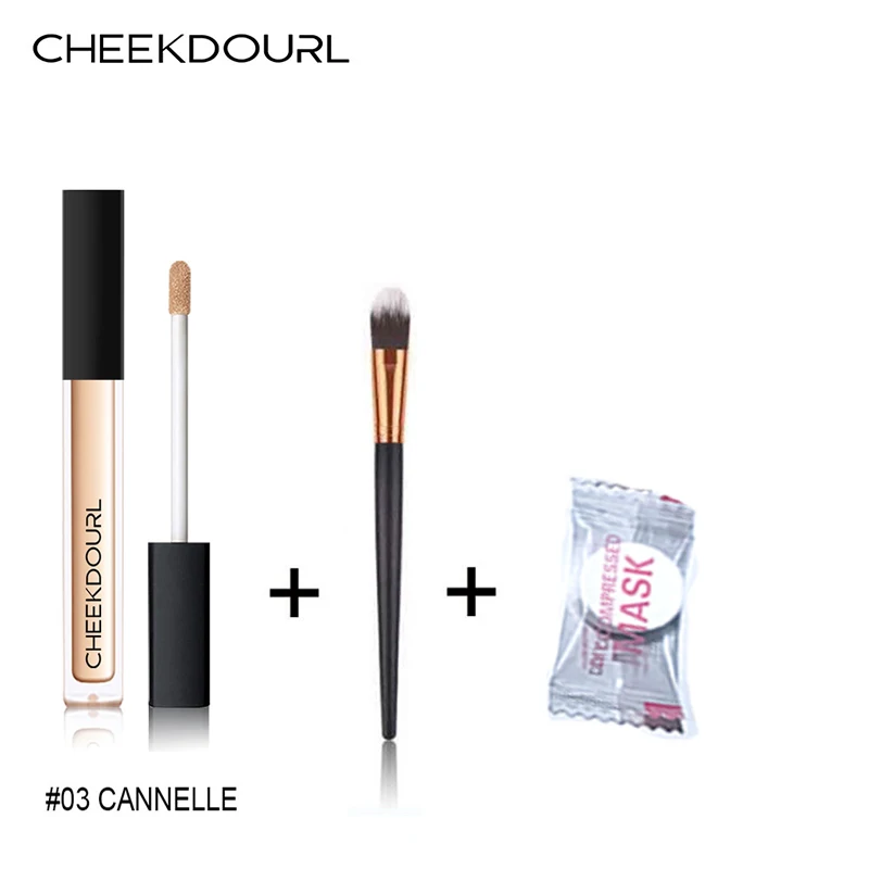 CHEEKDOURL Cover up Dark Circle Scars Acne Liners Concealer + Concealer brush + Compression mask make-up Kit 
CHEEKDOURL Cover up Dark Circle Scars Acne Liners Concealer + Concealer brush + Compression mask make-up Kit