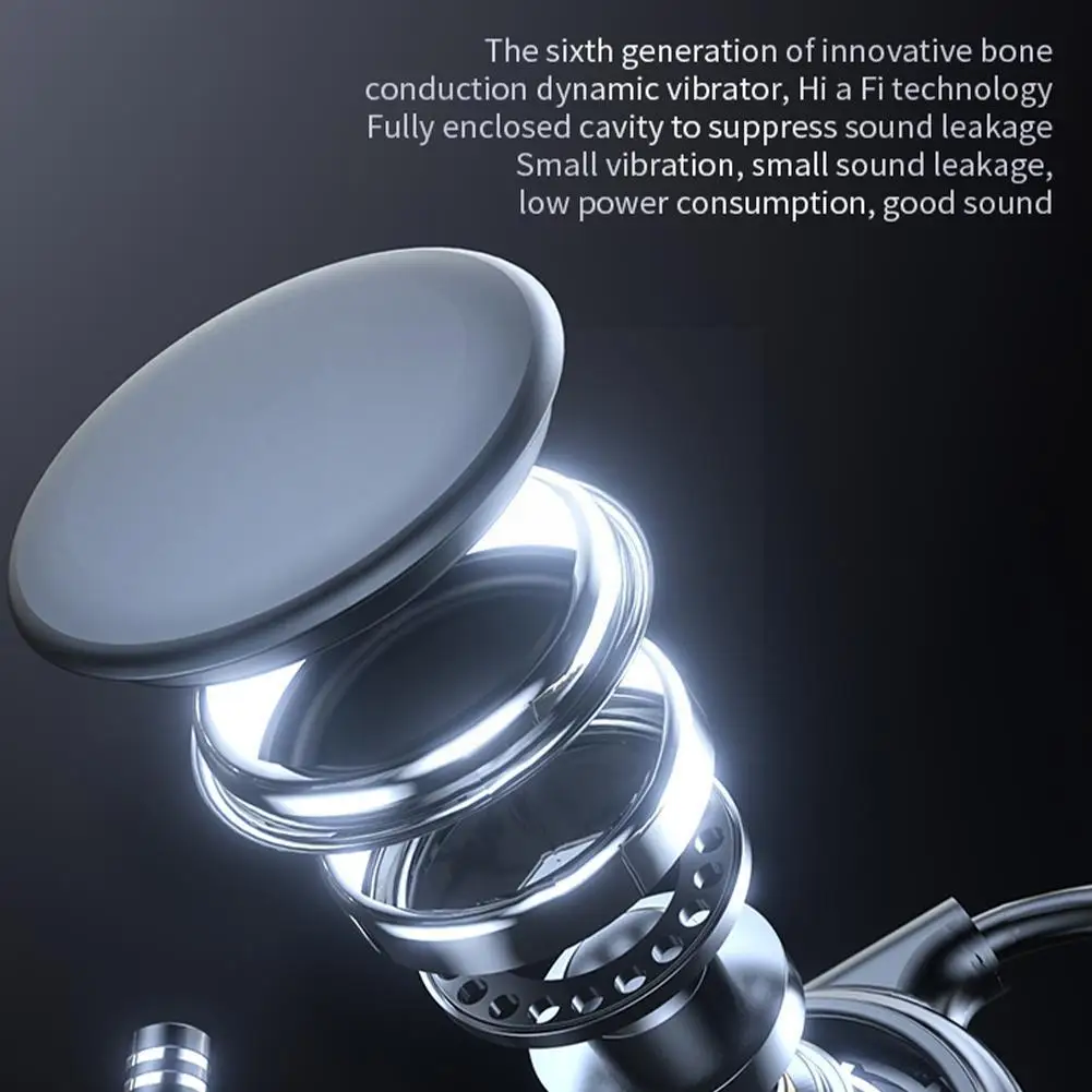 Bone Conduction Bluetooth Earphone Sport Headphone With Earbuds Headset Bluetooth Mic Handsfree H1Q8
Bone Conduction Bluetooth Earphone Sport Headphone With Earbuds Headset Bluetooth Mic Handsfree H1Q8