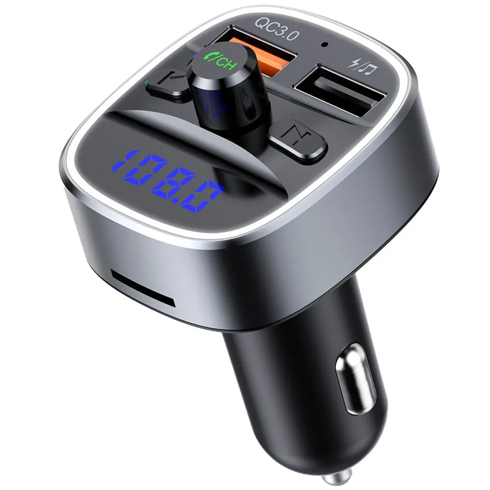 Multifunction Handsfree Music Play Wireless 5.0 FM Transmitter Car MP3 Player LCD Display Dual USB Fast Charger
Multifunction Handsfree Music Play Wireless 5.0 FM Transmitter Car MP3 Player LCD Display Dual USB Fast Charger