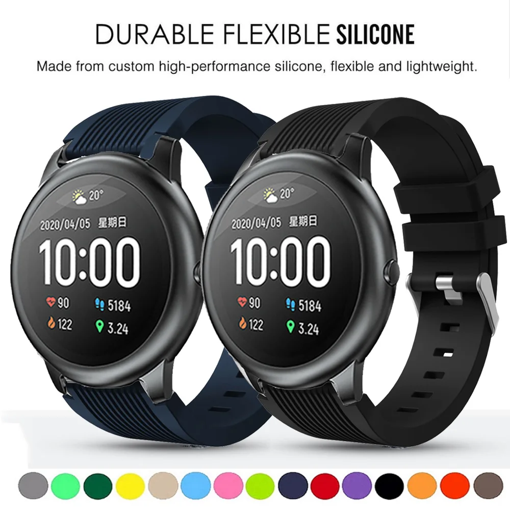 For Xiaomi Haylou Solar LS05 Strap 22mm watch band Silicone Strap Bracelet ремешо для часов Watchbands Wristband
For Xiaomi Haylou Solar LS05 Strap 22mm watch band Silicone Strap Bracelet ремешо для часов Watchbands Wristband