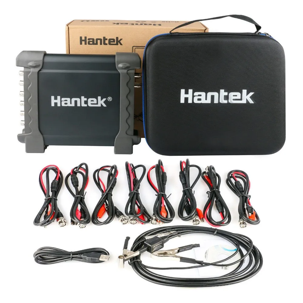 Hantek 1008C Portable 8CH Digital Oscilloscope Signal Generator Virtual USB Storage Automotive Car Diagnostic Analyzer Tool Case
Hantek 1008C Portable 8CH Digital Oscilloscope Signal Generator Virtual USB Storage Automotive Car Diagnostic Analyzer Tool Case