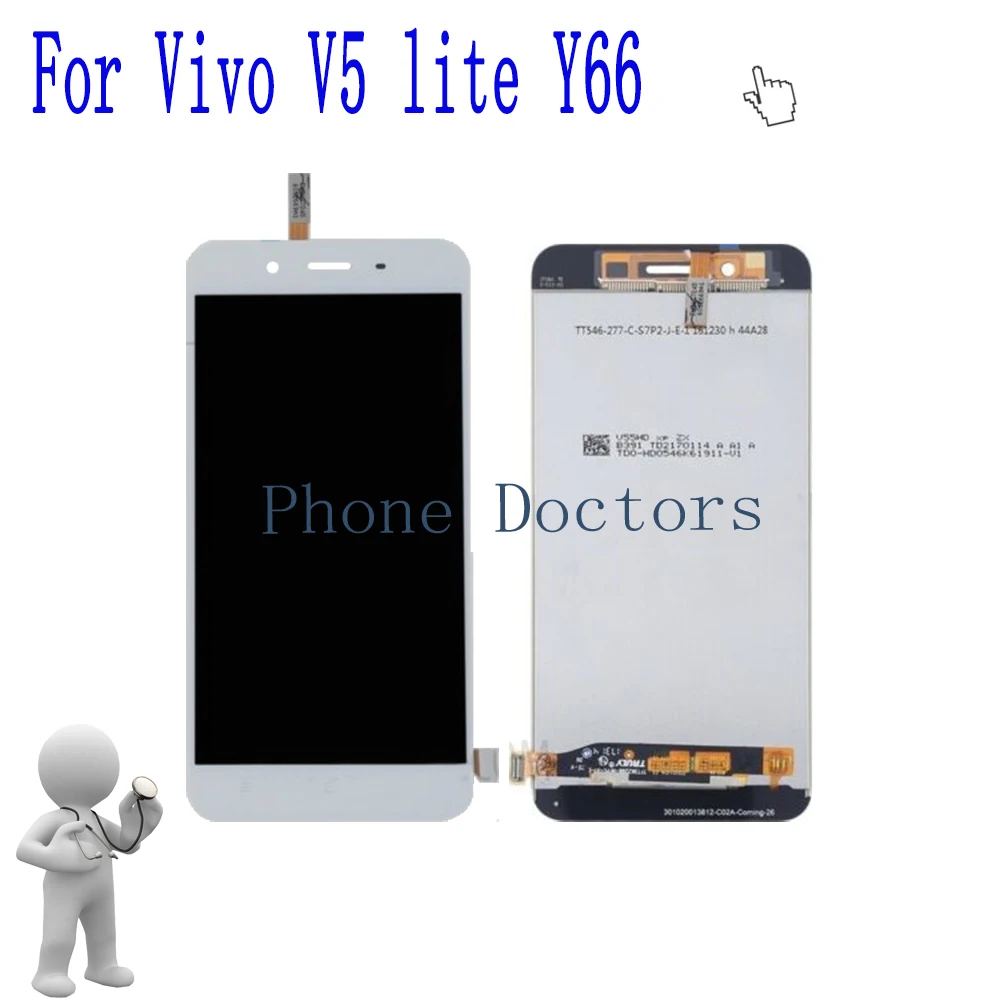 

5.5" For BBK Vivo V5 lite Full LCD display + Touch screen Digitizer assembly For BBK Vivo Y66 1609 LCD Replacement Parts