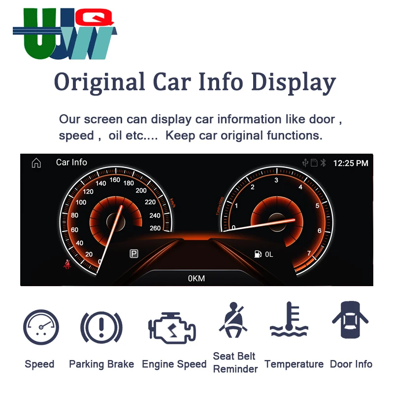 Автомагнитола UJQW для BMW мультимедийный проигрыватель с экраном 10 25 дюйма