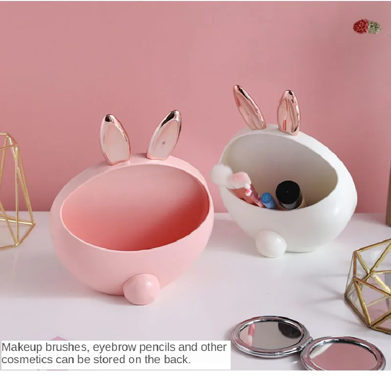 INS Multi-functional Portable Desktop HD Makeup Mirror Cute Rabbit Ears Acceptable Bright Cosmetic Beauty Mirrors
INS Multi-functional Portable Desktop HD Makeup Mirror Cute Rabbit Ears Acceptable Bright Cosmetic Beauty Mirrors