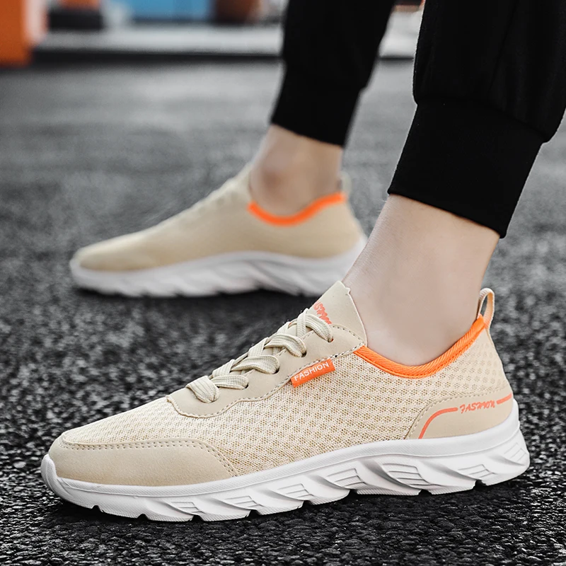 Fashion Mesh Sneakers Comfortable Men Casual Shoes Ultralight Sport Running Shoes Lace Up Walking Shoes Big Size Sneakers
Fashion Mesh Sneakers Comfortable Men Casual Shoes Ultralight Sport Running Shoes Lace Up Walking Shoes Big Size Sneakers