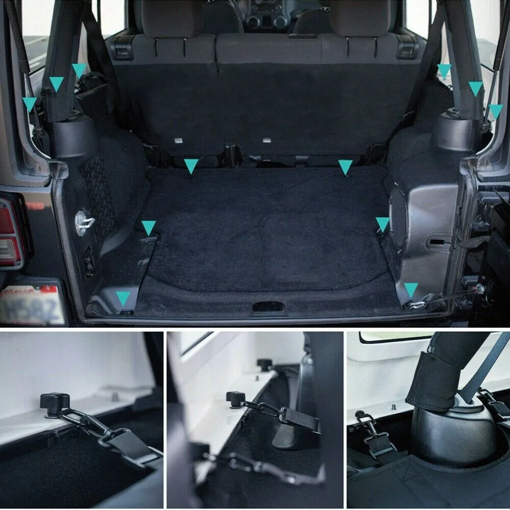 Аксессуары, зажим D-образного кольца, черный, 6 шт., крепление для Jeep Wrangler JK JKU 2007-2018, тяжелый крючок
Аксессуары, зажим D-образного кольца, черный, 6 шт., крепление для Jeep Wrangler JK JKU 2007-2018, тяжелый крючок
