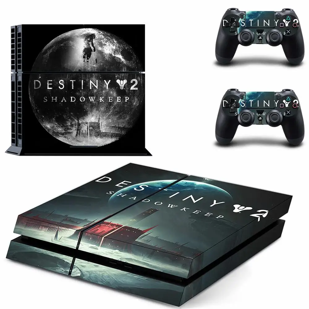Destiny 2 Shadowkeep PS4 Stickers Play station 4 Skin Sticker Decals Cover For PlayStation Console and Controller Skins | Электроника