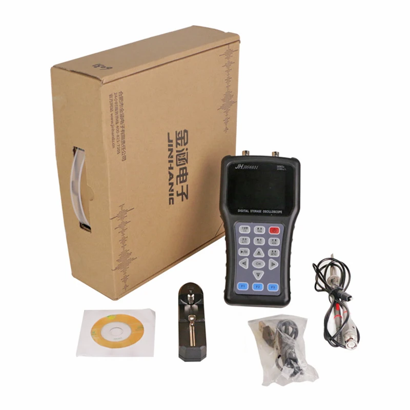 JDS6031 Portable Digital Storage Handheld Usb 1 Channel 30MHz 200MSa/S Price Students Oscilloscope
JDS6031 Portable Digital Storage Handheld Usb 1 Channel 30MHz 200MSa/S Price Students Oscilloscope