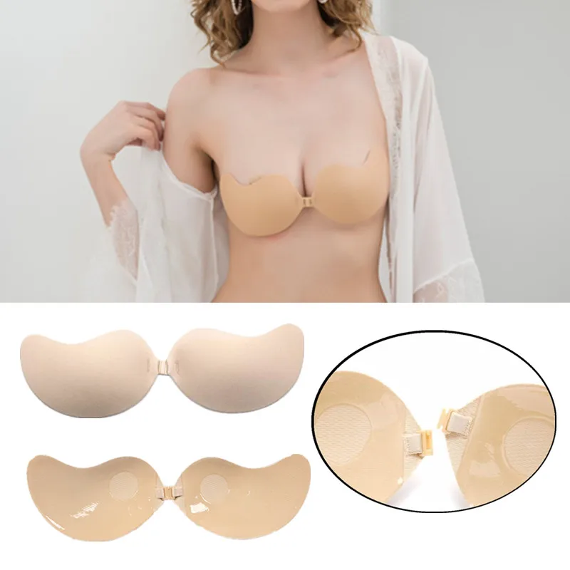 4 Sizes Sexy Invisible Lady Beach Self-Adhesive Nylon Fabric Gel Strapless Breathable Push Up Silicone Bra Nipple Cover
4 Sizes Sexy Invisible Lady Beach Self-Adhesive Nylon Fabric Gel Strapless Breathable Push Up Silicone Bra Nipple Cover