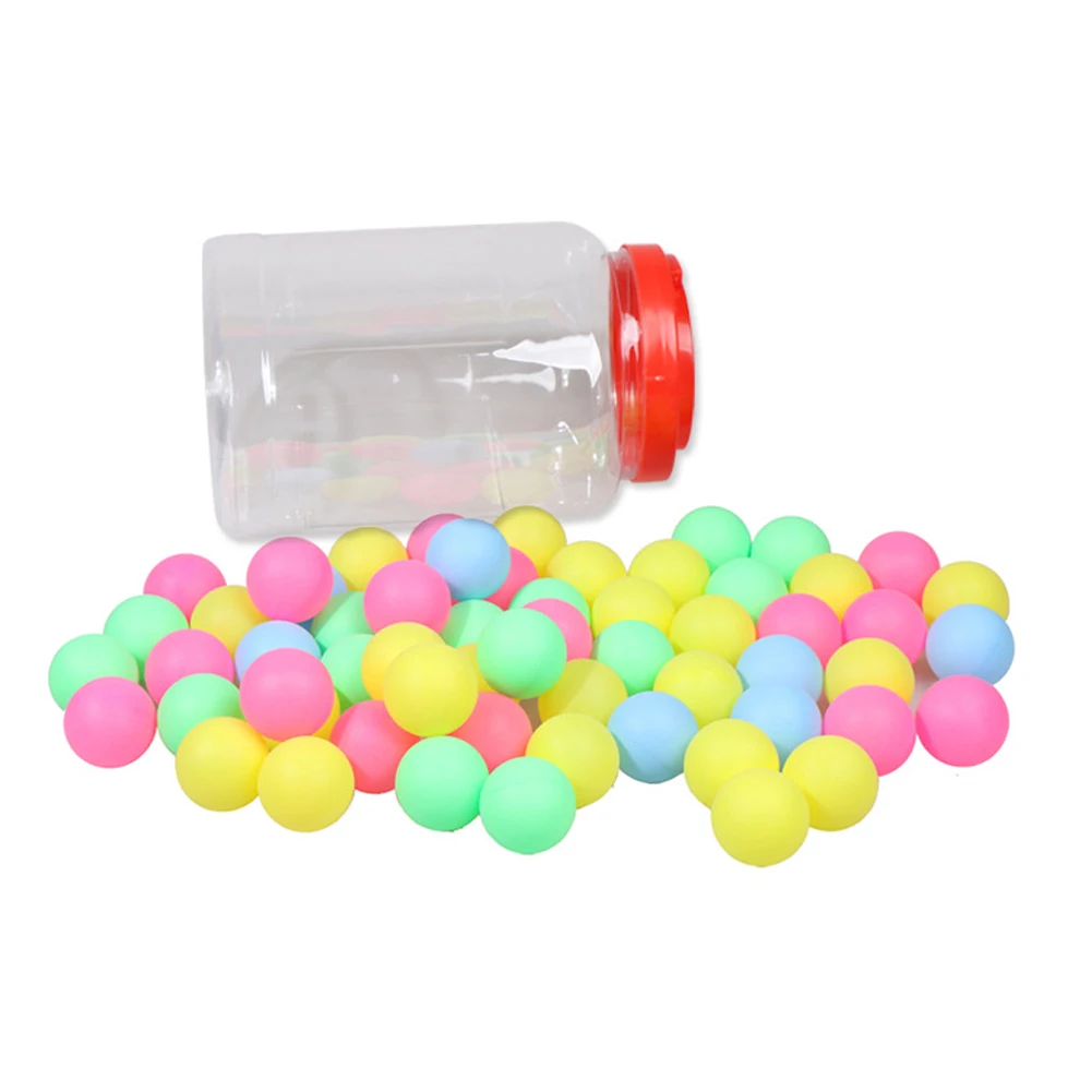 50Pcs/Pack Colored Ping Pong Balls Entertainment Table Tennis Balls Mixed Colors For Game And Activity Mix Table Tennis Balls
50Pcs/Pack Colored Ping Pong Balls Entertainment Table Tennis Balls Mixed Colors For Game And Activity Mix Table Tennis Balls