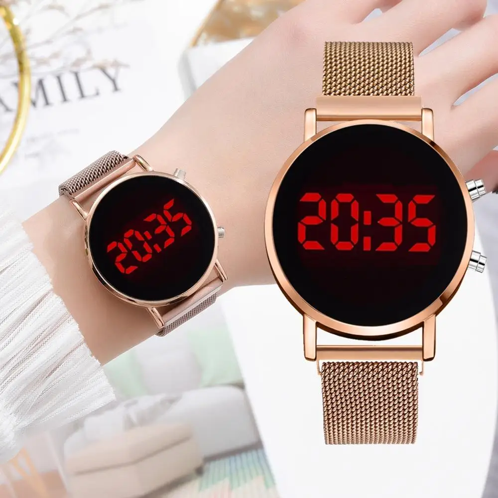 Women's Sport Digital Watches Men's Army Military Women Watches LED Ladies Watch Rose Gold Electronic Watches reloj mujer
Women's Sport Digital Watches Men's Army Military Women Watches LED Ladies Watch Rose Gold Electronic Watches reloj mujer