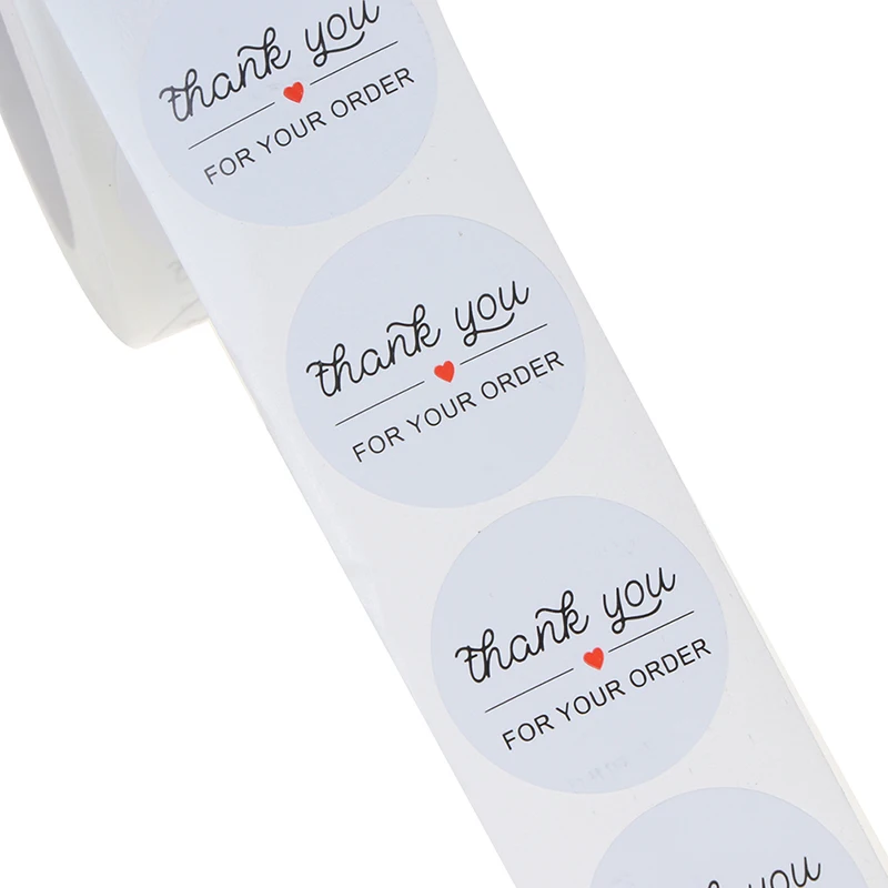 500pcs/roll 1 Inch Round Black "THANK YOU FOR YOUR ORDER " Stickers Seal Labels Scrapbooking For Package Stationery Sticker
500pcs/roll 1 Inch Round Black "THANK YOU FOR YOUR ORDER " Stickers Seal Labels Scrapbooking For Package Stationery Sticker
