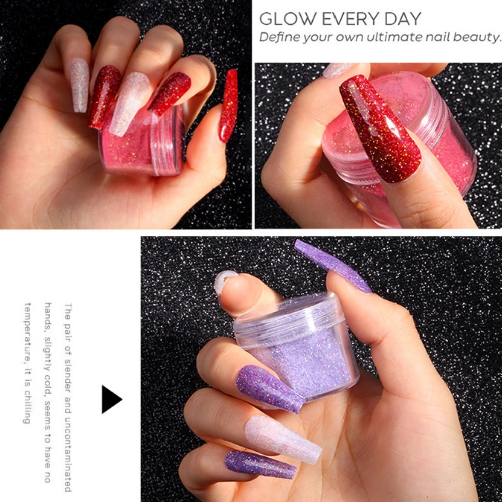 Dip Nail Powder Pigment Powder Nail Art Decorations for Nail Manicure Dust Nails Accessories 12 Colors
Dip Nail Powder Pigment Powder Nail Art Decorations for Nail Manicure Dust Nails Accessories 12 Colors