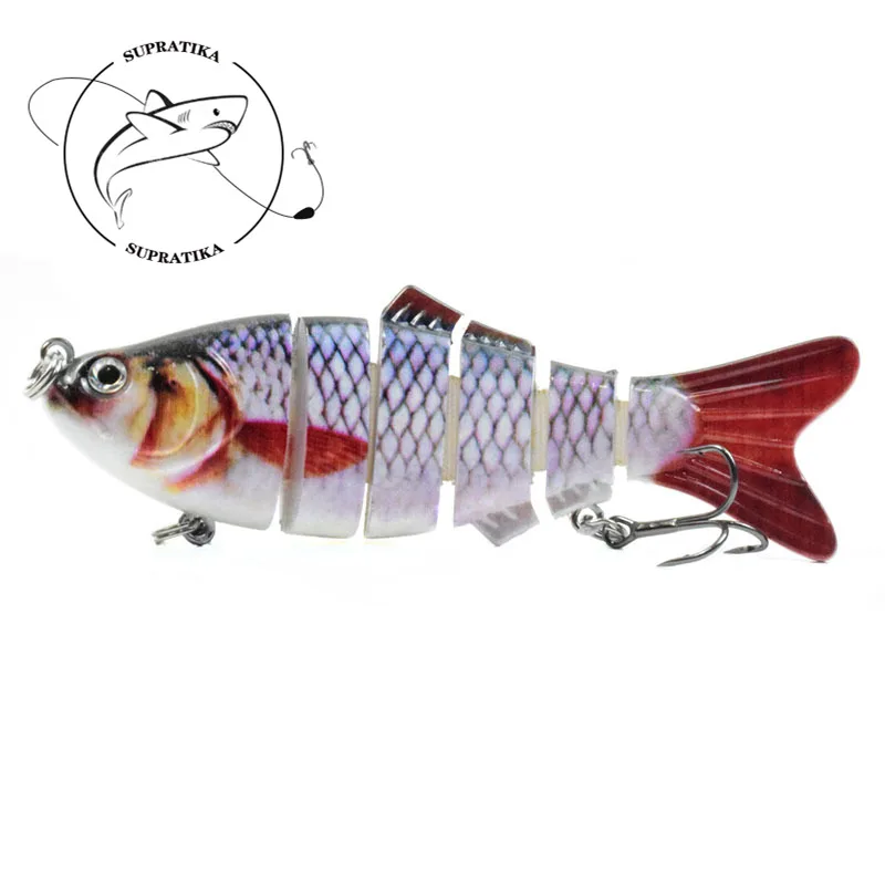 3D Eyes Bionic 6-Segment Freshwater Hard Fishing Lure 16.5G/10CM Artificial Wobblers Sinking Multi-Section Plastic Fishing Bait 
3D Eyes Bionic 6-Segment Freshwater Hard Fishing Lure 16.5G/10CM Artificial Wobblers Sinking Multi-Section Plastic Fishing Bait