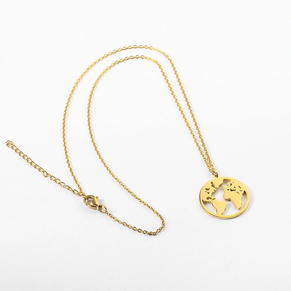 Popular Girl Fashion Necklace 2020 New Necklace Geometric Circle Map Single Layer Necklace Women Wholesale Sale Girls Pendant
Popular Girl Fashion Necklace 2020 New Necklace Geometric Circle Map Single Layer Necklace Women Wholesale Sale Girls Pendant