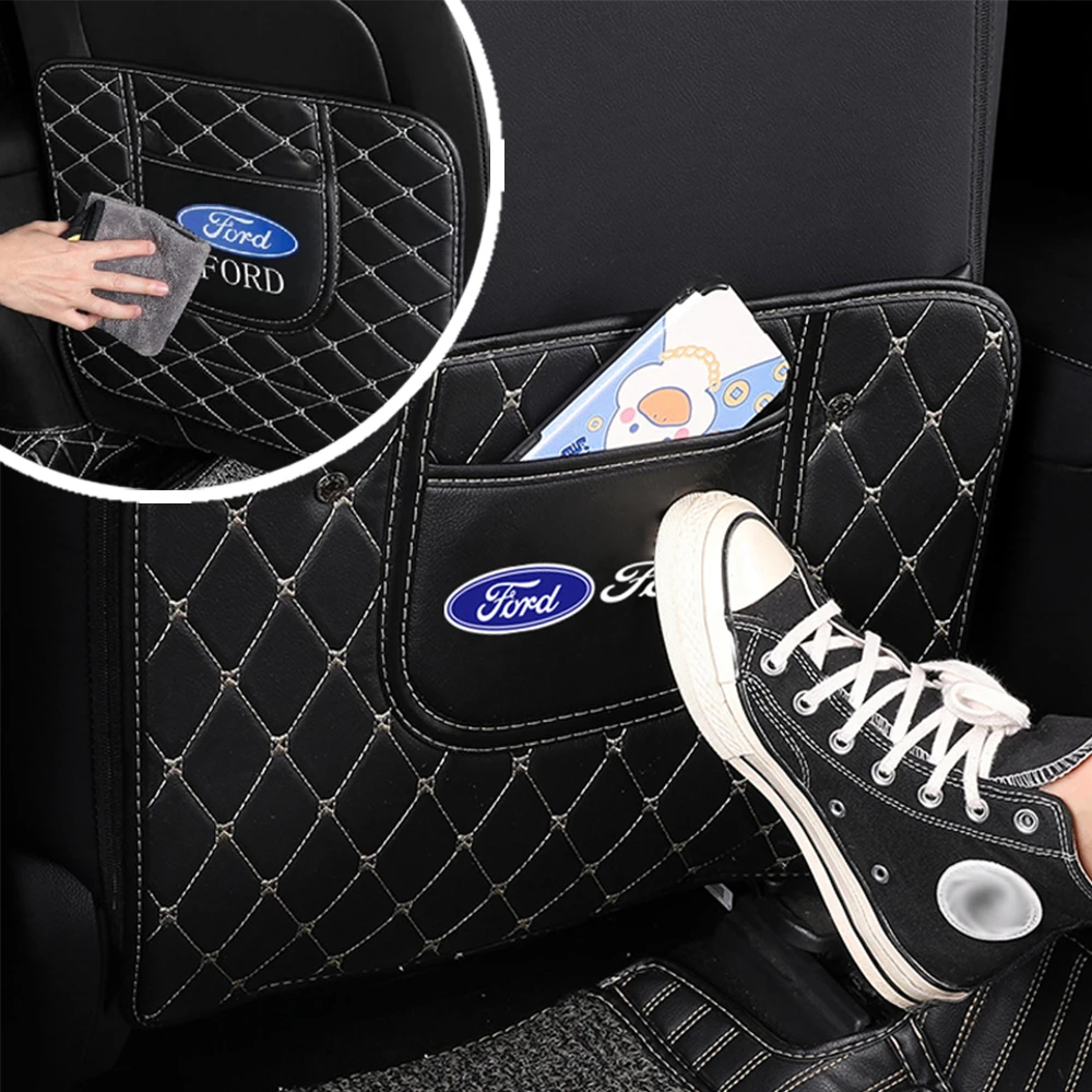 2021 Car Logo Leather Seat Back Cover Pad Anti Child Kick Anti-dirt Scratch Mat For Ford Fiesta EcoSport Escort Focus 1 2 3 mk2
2021 Car Logo Leather Seat Back Cover Pad Anti Child Kick Anti-dirt Scratch Mat For Ford Fiesta EcoSport Escort Focus 1 2 3 mk2