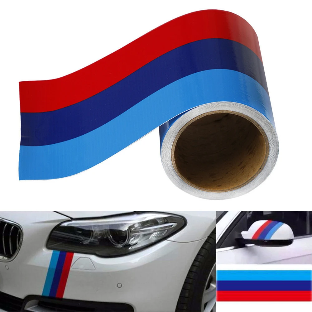 Sticker Stripe Decal Bumper Sticker M-Colored Stripe Sticker car Vinyl Decal For BMW M3 M4 M5 M6 3 5 6 7 Series
Sticker Stripe Decal Bumper Sticker M-Colored Stripe Sticker car Vinyl Decal For BMW M3 M4 M5 M6 3 5 6 7 Series