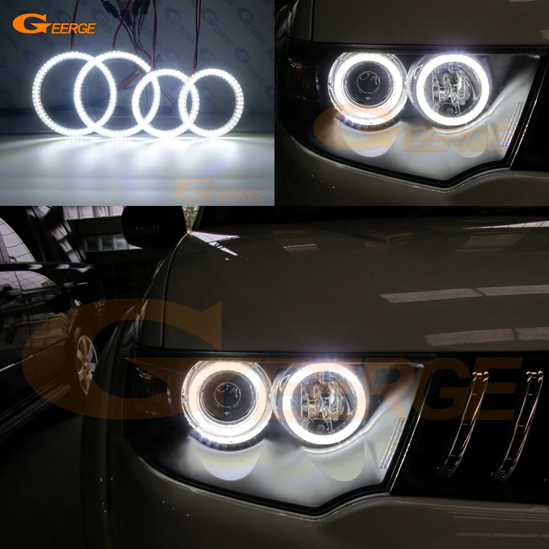 Для Mitsubishi Challenger Pajero Sport Nativa 2008 2014 ультра яркий SMD LED Ангельские Глазки halo Кольца