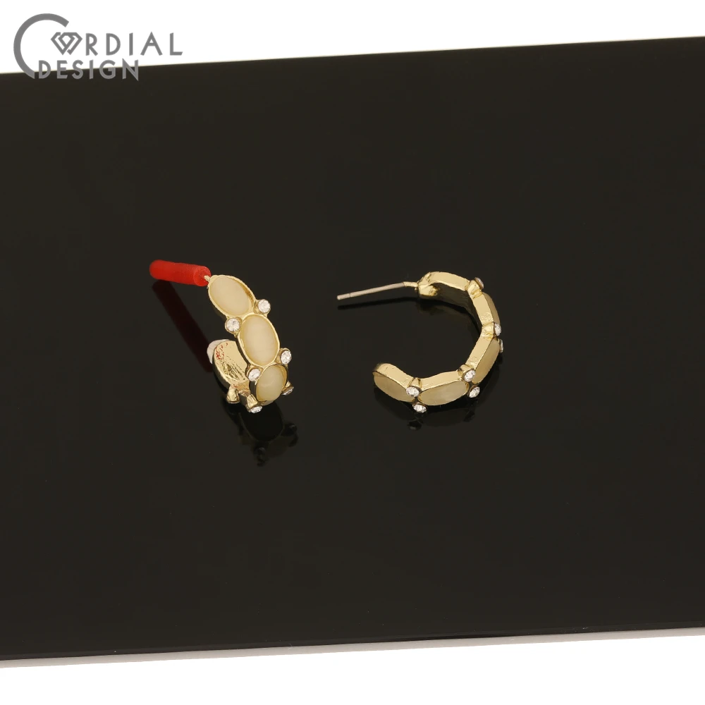 Cordial Design 50Pcs 14*19MM Rhinestone Earrings Stud/Jewelry Accessories/Cat Eye Effect/DIY Making/Hand Made/Earring Findings
Cordial Design 50Pcs 14*19MM Rhinestone Earrings Stud/Jewelry Accessories/Cat Eye Effect/DIY Making/Hand Made/Earring Findings