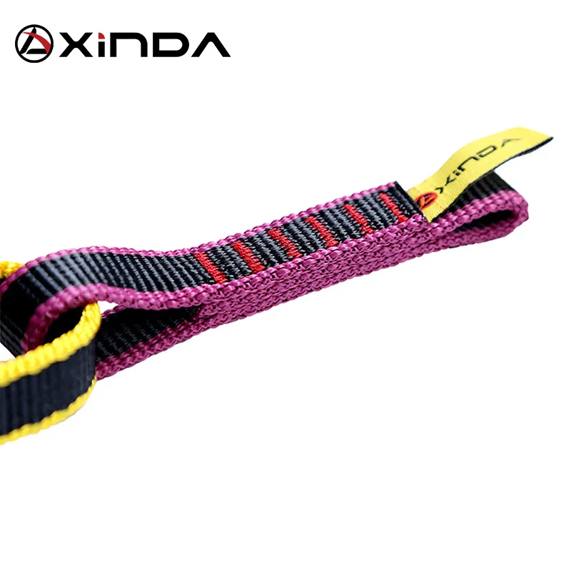 XINDA Outdoor Climbing Equipment Downhill Forming Ring Sling Daisy Chain Daisy Rope Nylon Daisy Chain Personal Anchor System
XINDA Outdoor Climbing Equipment Downhill Forming Ring Sling Daisy Chain Daisy Rope Nylon Daisy Chain Personal Anchor System