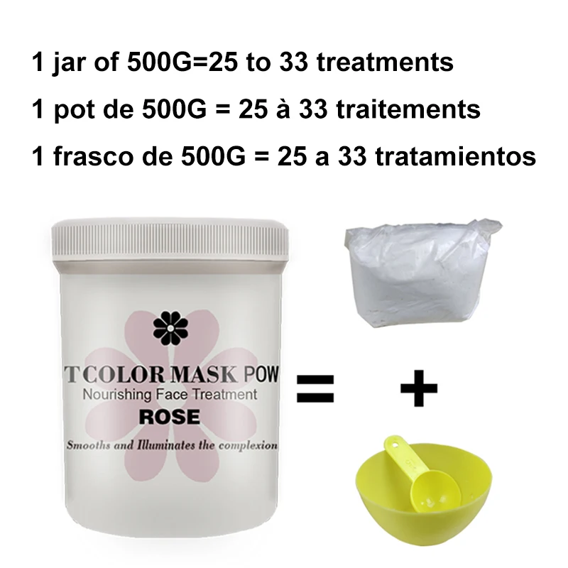 YMEYFAN Dropship 500g DIY SPA Modeling Hyaluronic Acid Rubber Facial Mask Rose Peel Off Hydro Jelly Mask Powder
YMEYFAN Dropship 500g DIY SPA Modeling Hyaluronic Acid Rubber Facial Mask Rose Peel Off Hydro Jelly Mask Powder