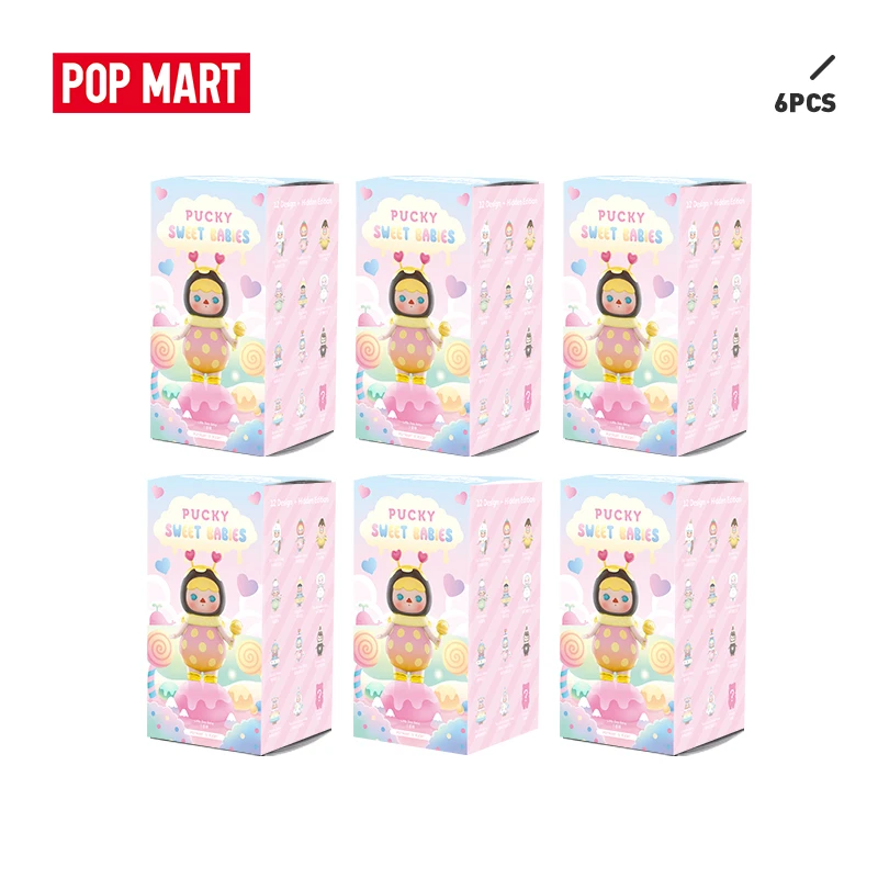 POP MART 6PCS Sale Promotion Pucky Sweet Babies Blind Box Collection Doll Collectible Cute Action Kawaii Figure Gift Kid Toy
POP MART 6PCS Sale Promotion Pucky Sweet Babies Blind Box Collection Doll Collectible Cute Action Kawaii Figure Gift Kid Toy