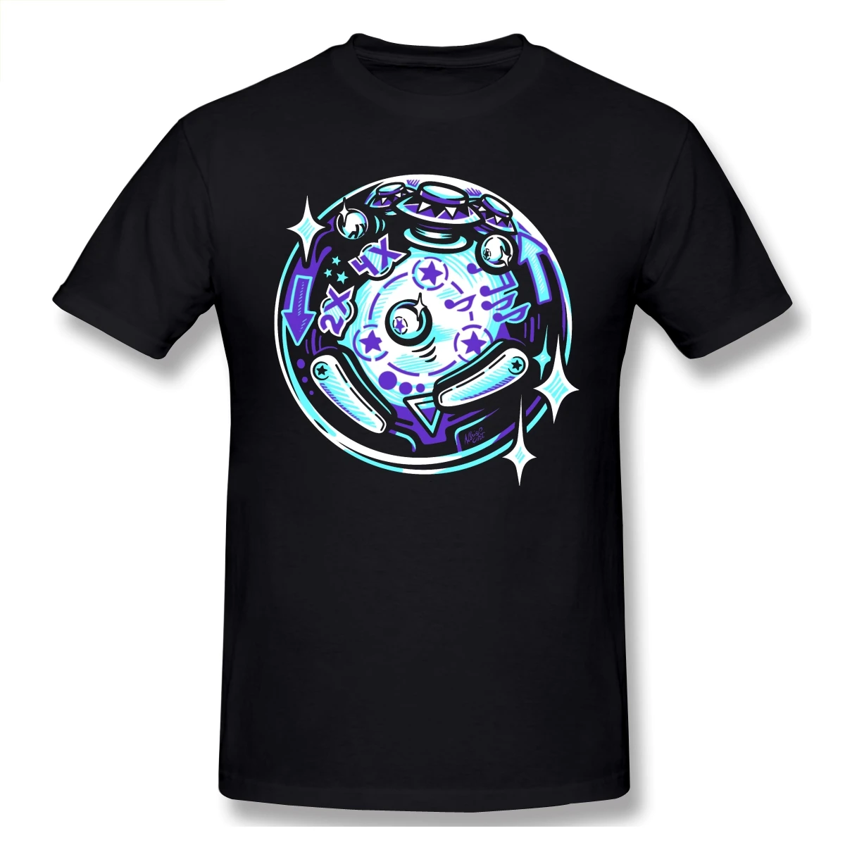 Pinball Reflections Retro 80s Gaming Machine Arcade T Shirt Oversized Cotton Crewneck Custom Short Sleeve Shirts
Pinball Reflections Retro 80s Gaming Machine Arcade T Shirt Oversized Cotton Crewneck Custom Short Sleeve Shirts