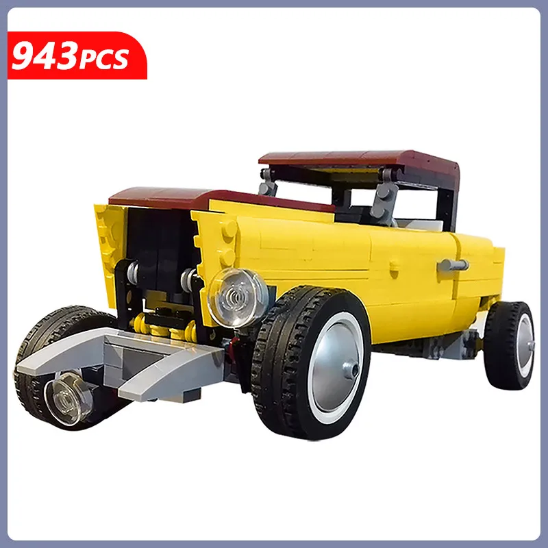 New Classic Antique Vehicle Car Model MOC-41269 Model B 1932 Models Building Blocks Collect Assemble Kid's Toys Gifts 943pcs
New Classic Antique Vehicle Car Model MOC-41269 Model B 1932 Models Building Blocks Collect Assemble Kid's Toys Gifts 943pcs