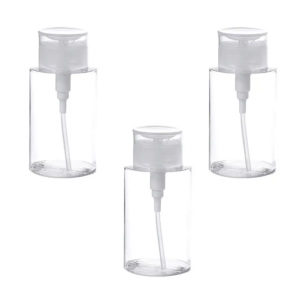 3pcs Pressed Bottle Empty Makeup Remover Bottle Empty Bottle Travel Bottle for 100ml
3pcs Pressed Bottle Empty Makeup Remover Bottle Empty Bottle Travel Bottle for 100ml