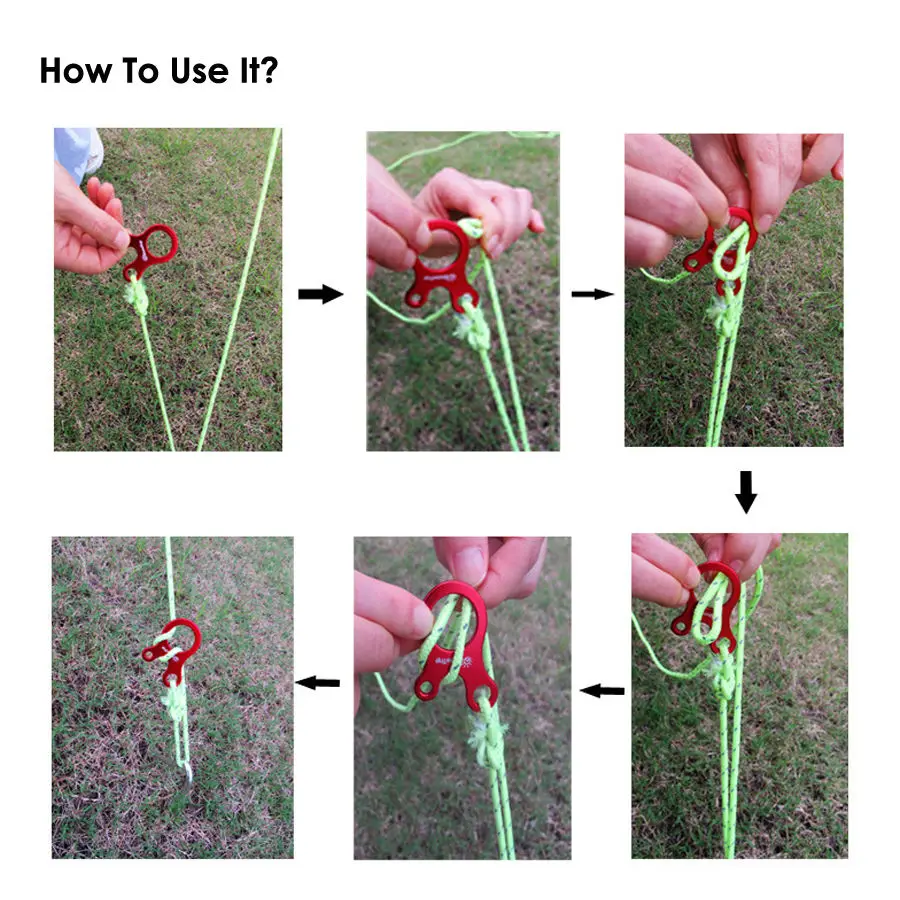 5 pcs/lot Camping Tent Cord Rope Fastener Guy Line Runner Carabiner Hook Hanger Tightener Wind Rope Buckle Tent Accessories
5 pcs/lot Camping Tent Cord Rope Fastener Guy Line Runner Carabiner Hook Hanger Tightener Wind Rope Buckle Tent Accessories