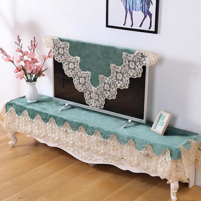 Luxury Lace Velvet Rectangular Table Cloth Square Round Soft Dining Table Covers for Party Kitchen TV Night Table Home Decor 
Luxury Lace Velvet Rectangular Table Cloth Square Round Soft Dining Table Covers for Party Kitchen TV Night Table Home Decor