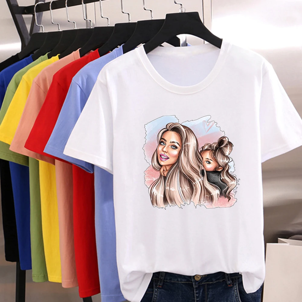Summer New Comfortable Breathable Female T-shirt Beauty Printing Fashion Trend Top Tee Loose Round Neck Multicolor Tshirt
Summer New Comfortable Breathable Female T-shirt Beauty Printing Fashion Trend Top Tee Loose Round Neck Multicolor Tshirt