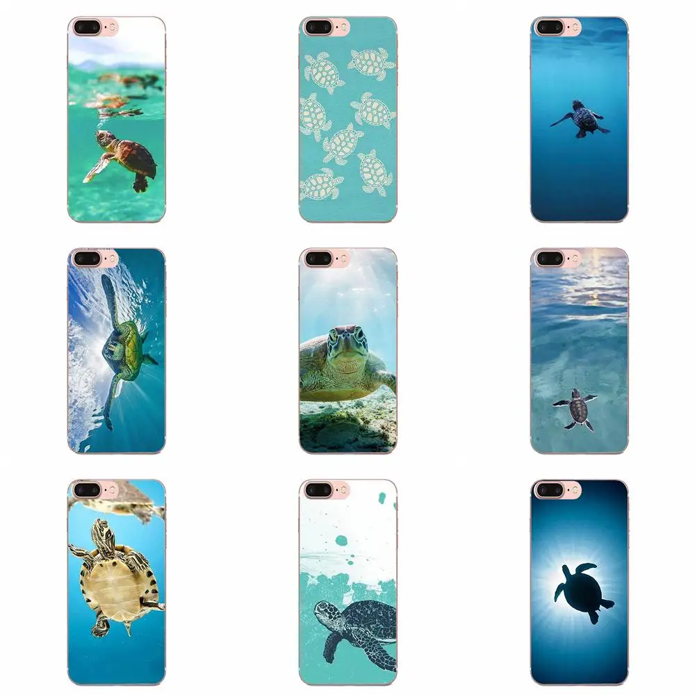Морская черепаха Aqua Мягкий силиконовый чехол для телефона Galaxy Alpha Note 10 Pro A10 A20 A20E A30